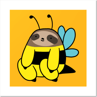 BumbleBee Sloth Posters and Art